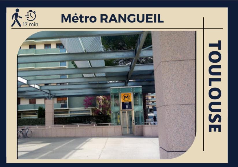Studio Renove - Proche Hopital, Universite & Gare St-Agne - Tv & Wifi Hd Toulouse Ngoại thất bức ảnh